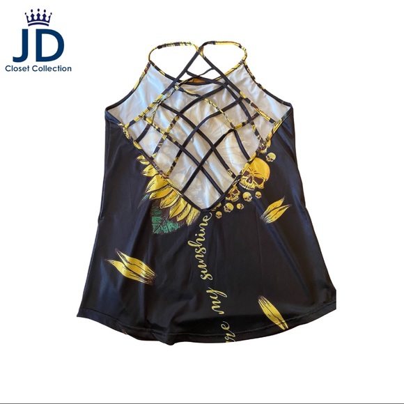 Women’s Printed Tank Top - New - Picture 3 of 4